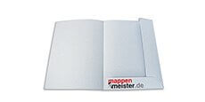 Mappen mit gesteckten Taschen